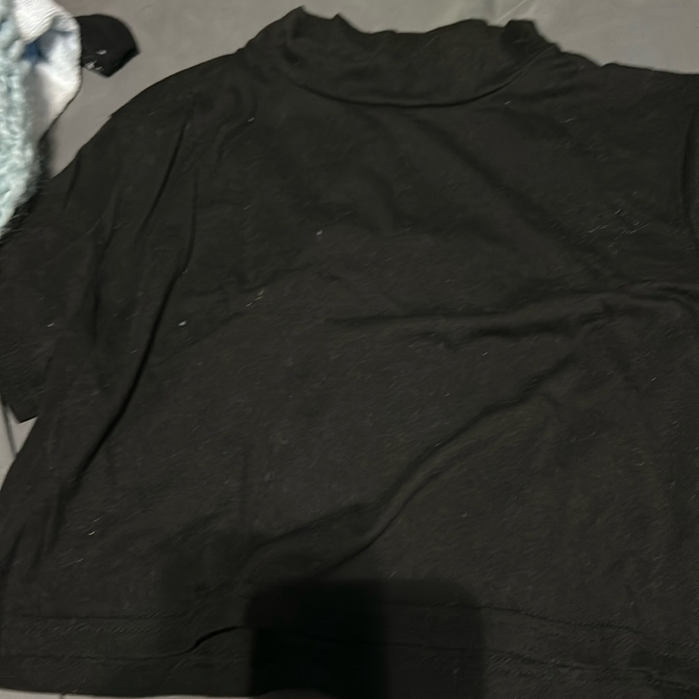 black shien turtle neck